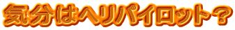 �C���̓w���p�C���b�g�H
