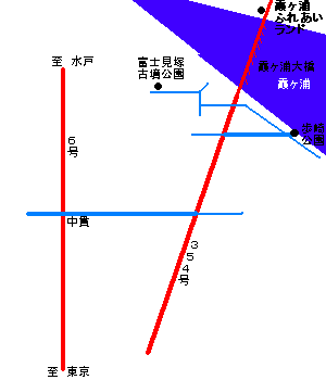 霞ヶ浦地図